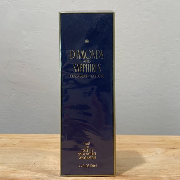Elizabeth Taylor Diamonds & Sapphires [Authentic]